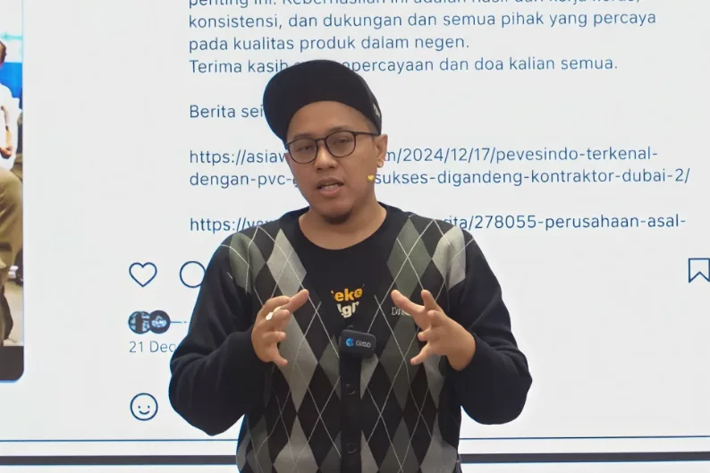 "Dari Set Up ke Scale Up Media Sosial Jadi Cuan" dalam Bootcamp Digital Marketing di Masjid Al-Barkah Cileungsi